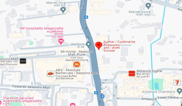 Kumar Fireworks Location Map